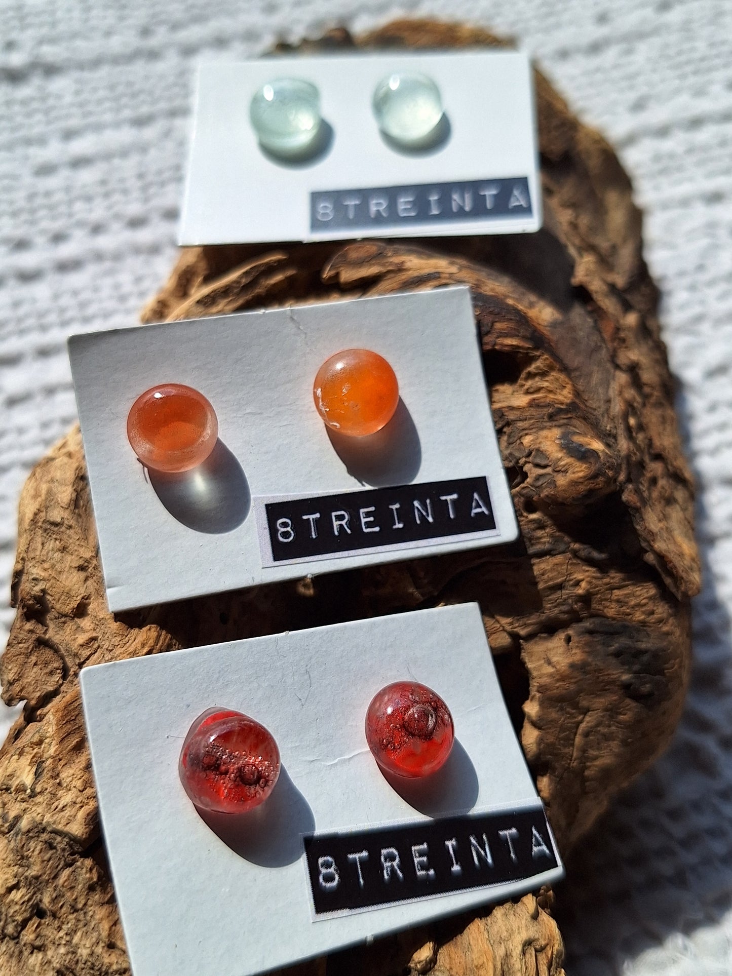 Aretes sol kit de 3 pares
