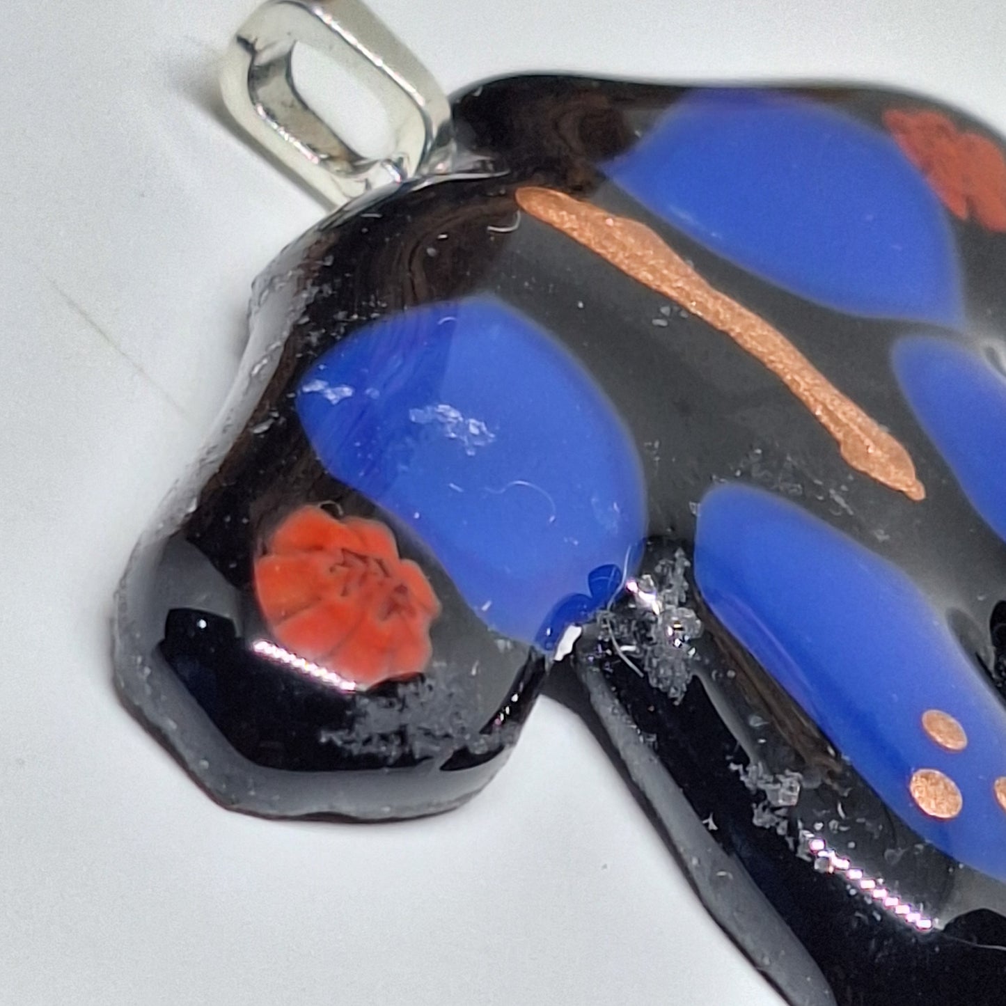 Dije Mariposa azul