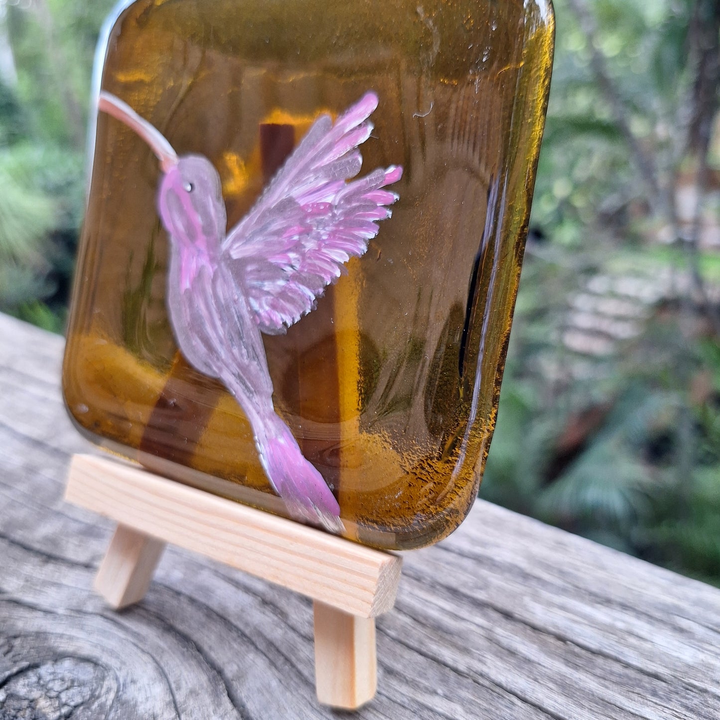 Cuadro colibri volando