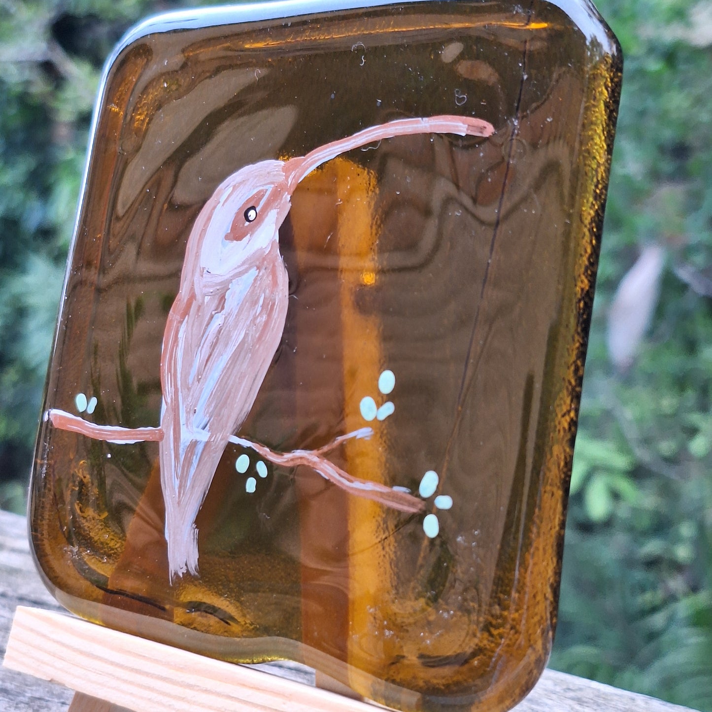 Cuadro colibri cafe