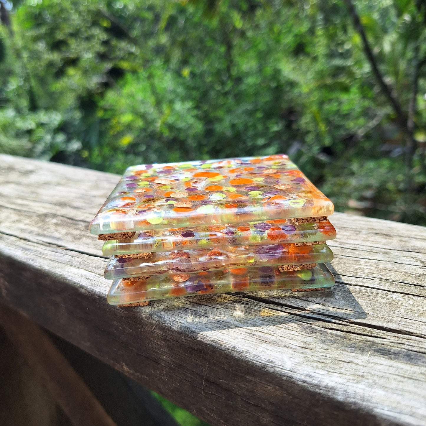 Portavasos confeti