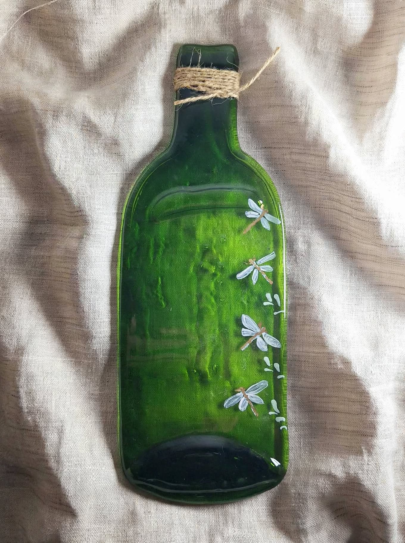 3 platos de botella libelula