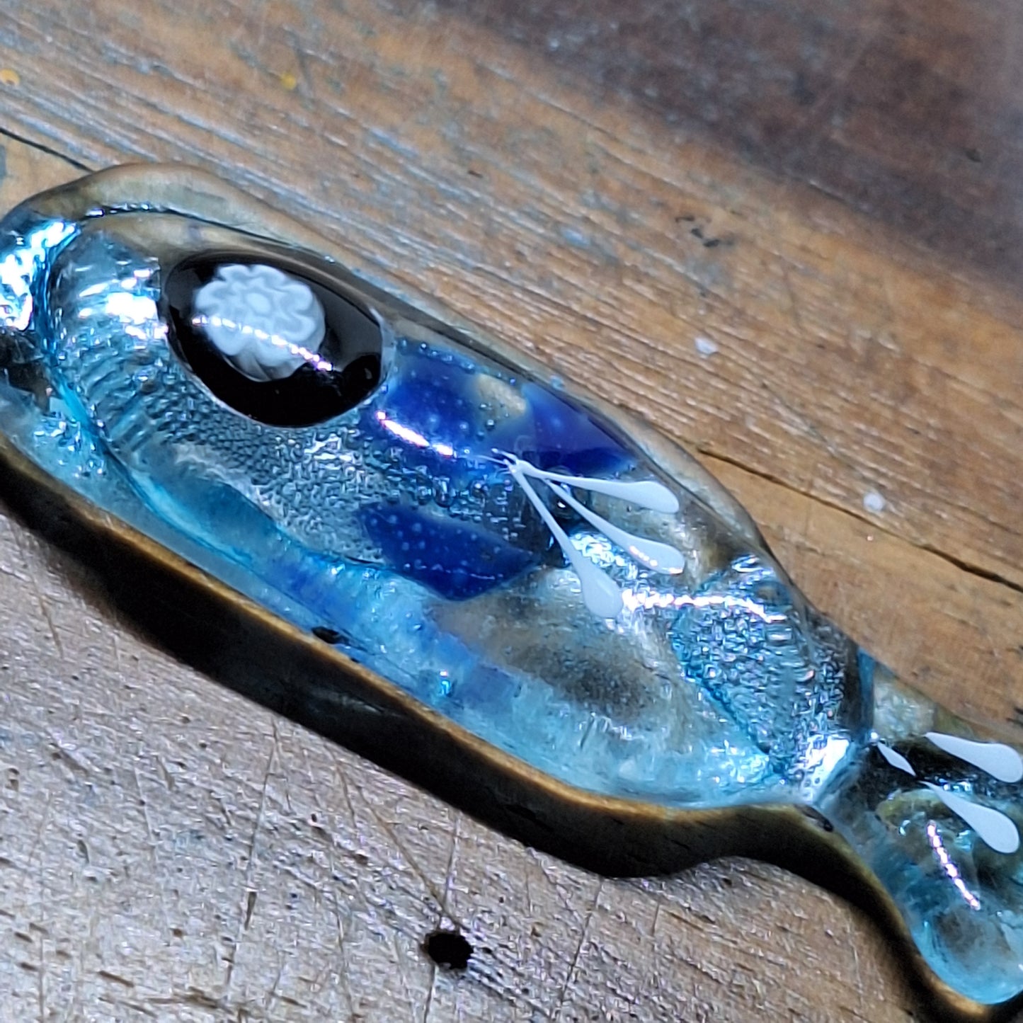 Dije pez azul