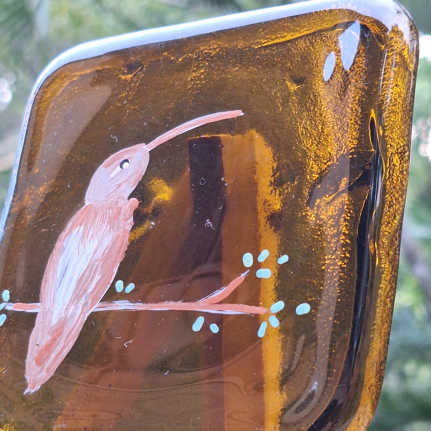 Cuadro colibri cafe