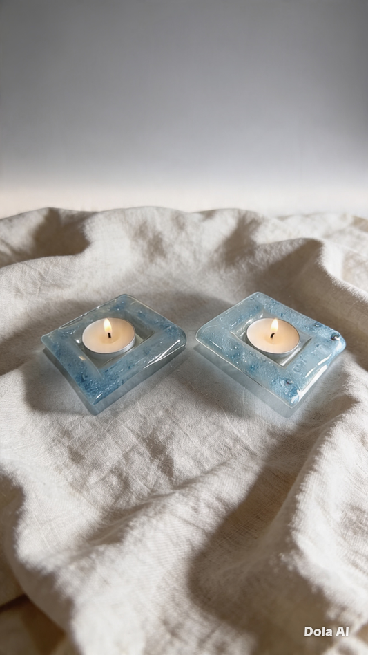 Kit de platoncitos para vela