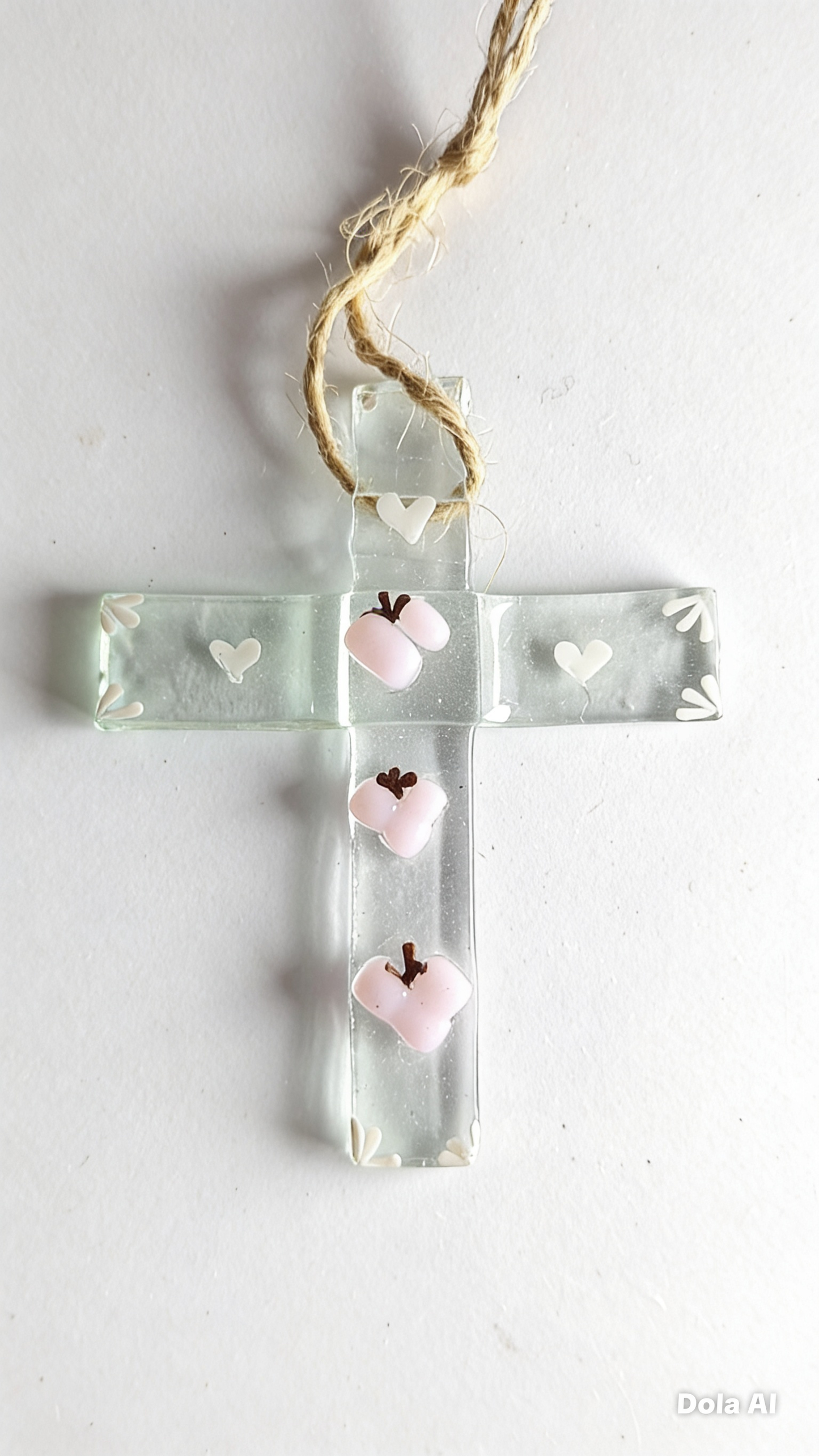 Cruz 3 corazones