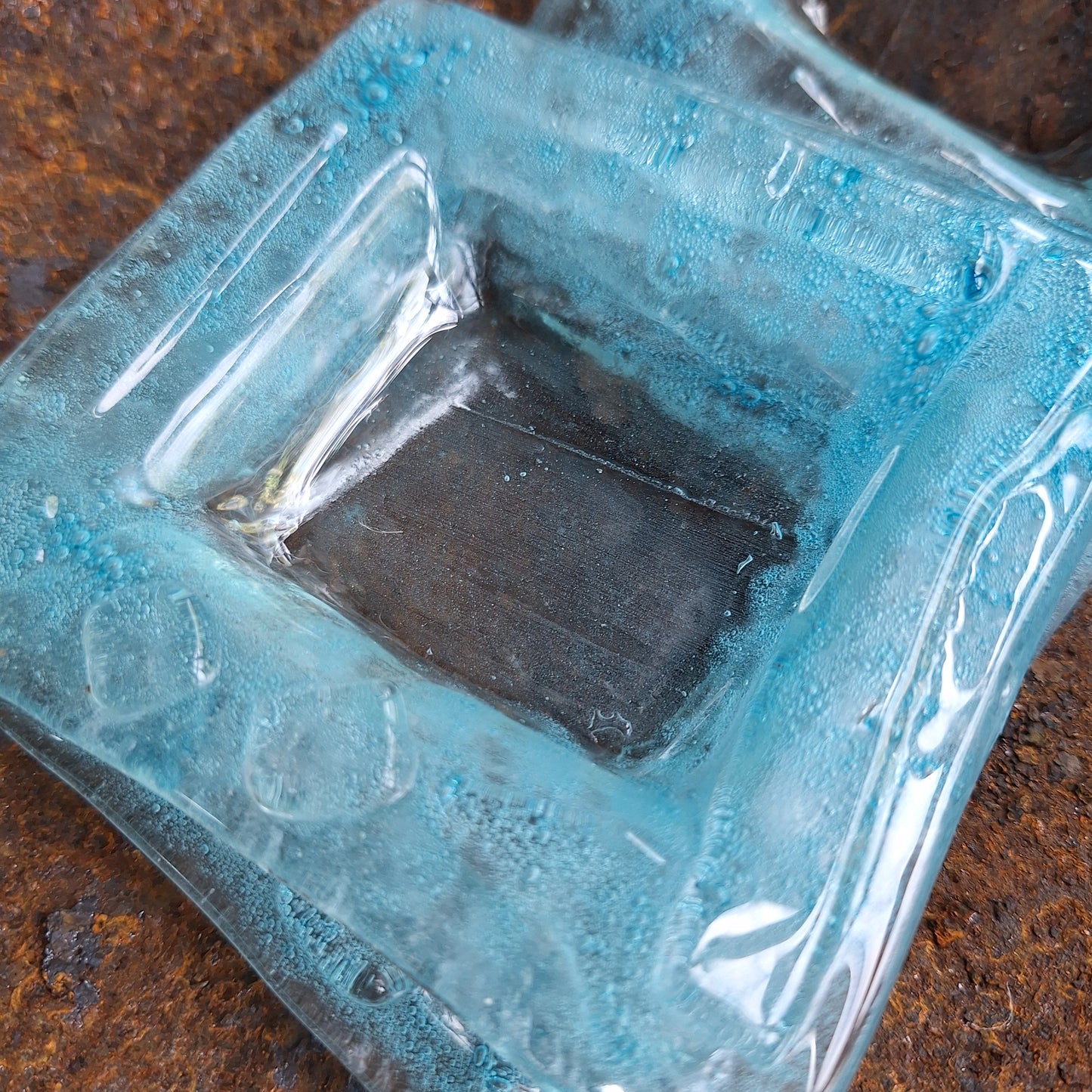 Kit de 3 platones azul agua