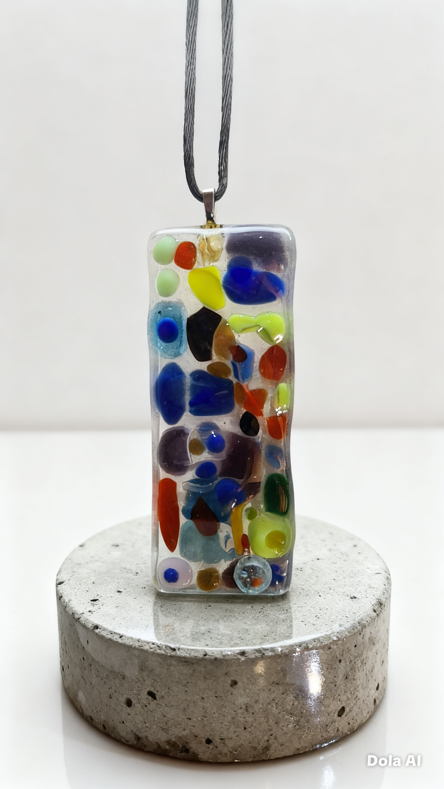 Dije Confeti de vidrio