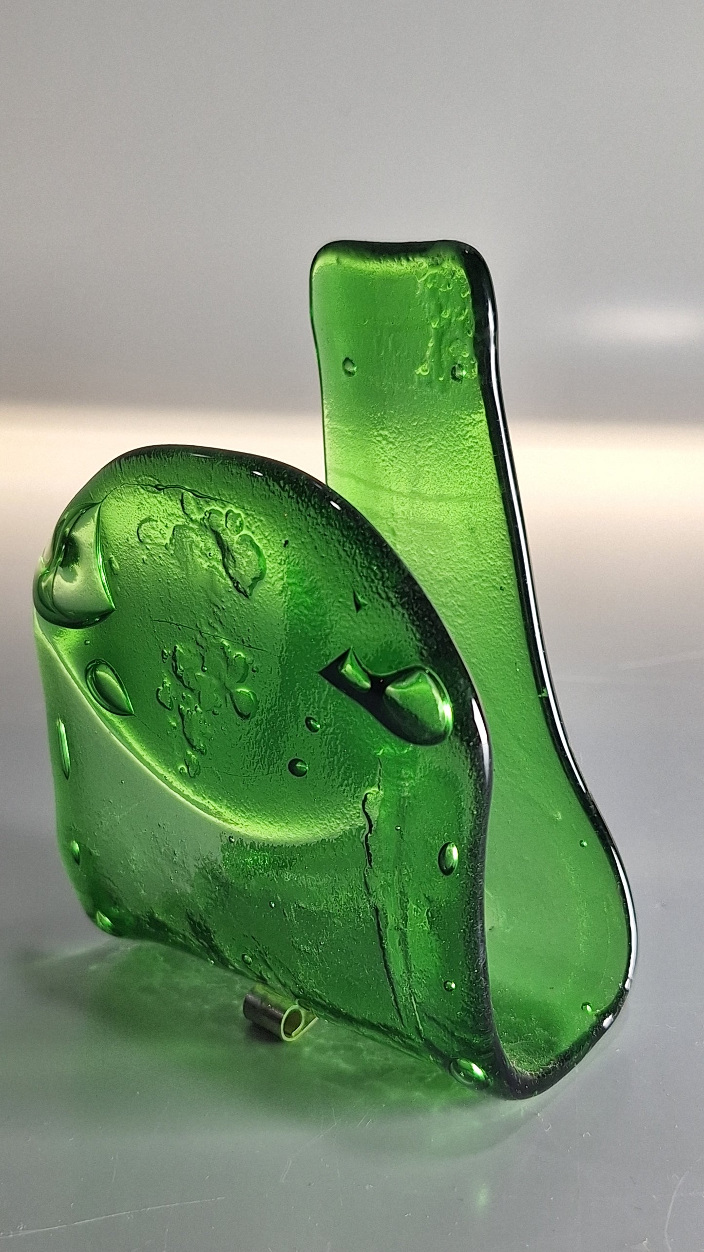 Servilletero de botella reciclada