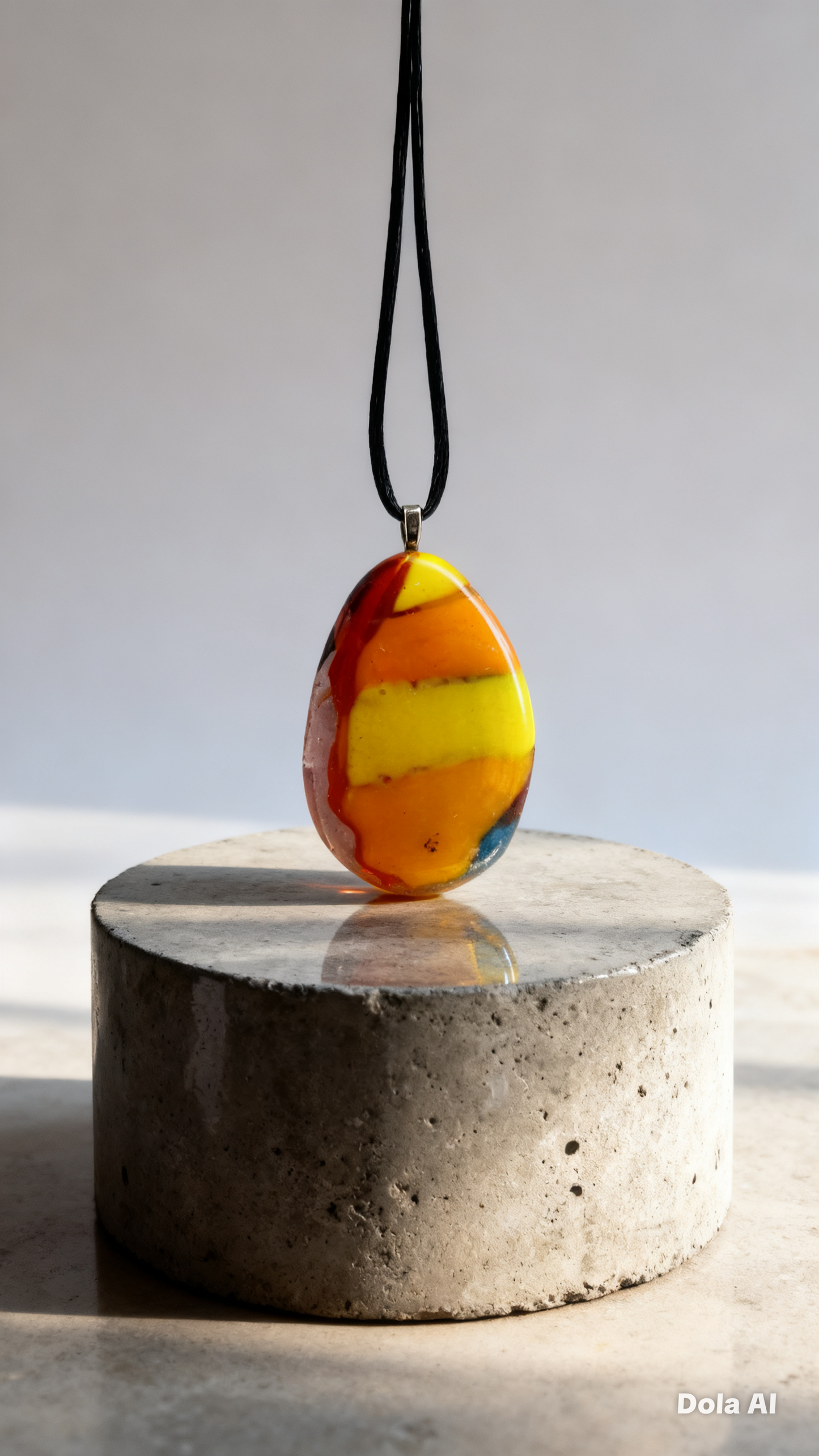 Dije de vidrio hervido