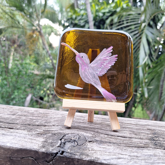 Cuadro colibri volando