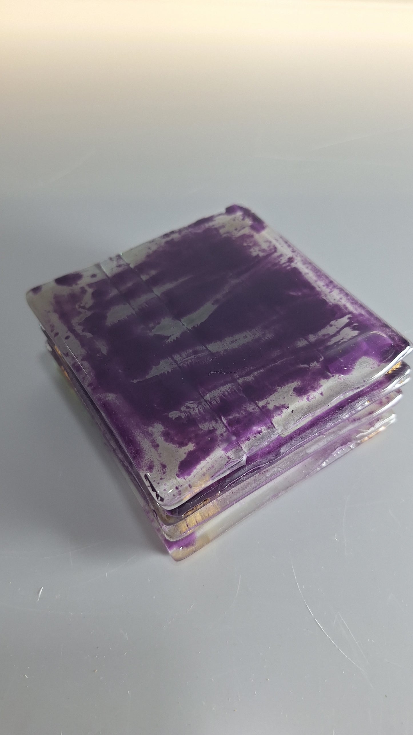 Portavasos morados