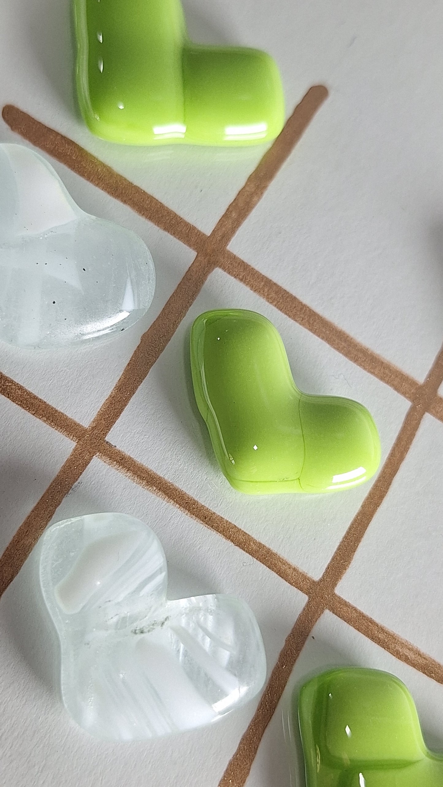 Cuadro gato corazones