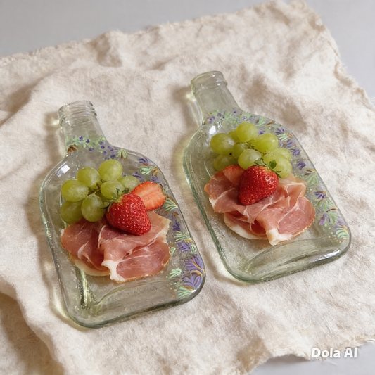 Platos reciclado de botellas