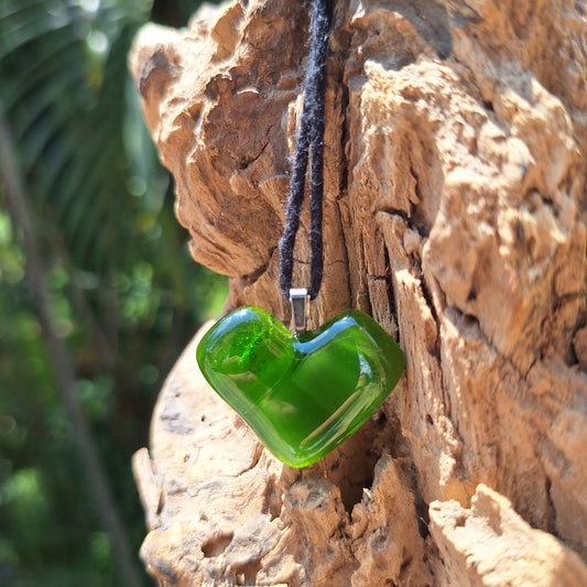Dije de corazon verde