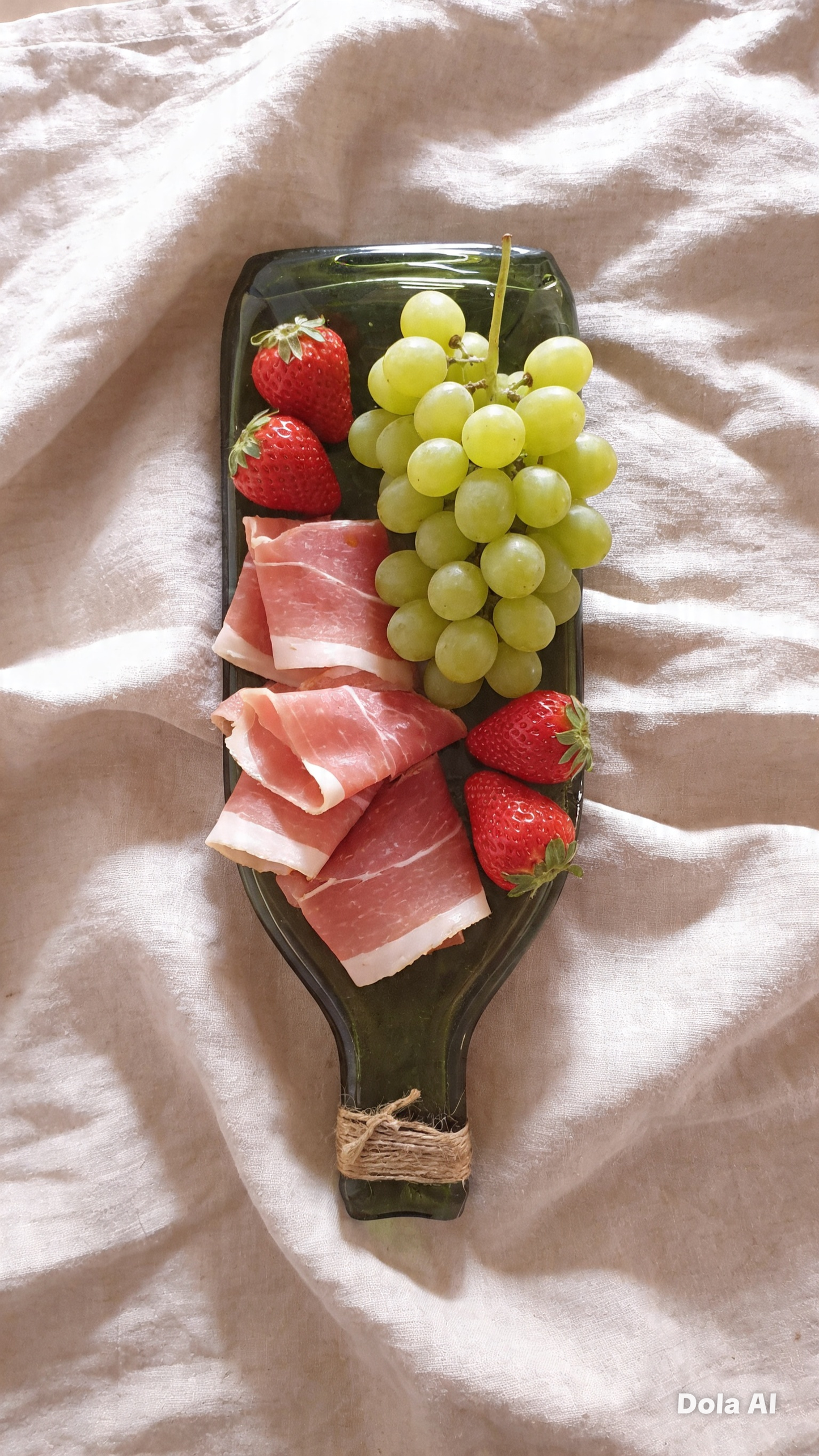 Plato verde oliva