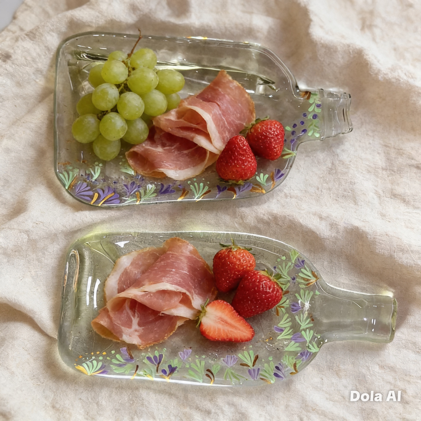 Platos reciclado de botellas